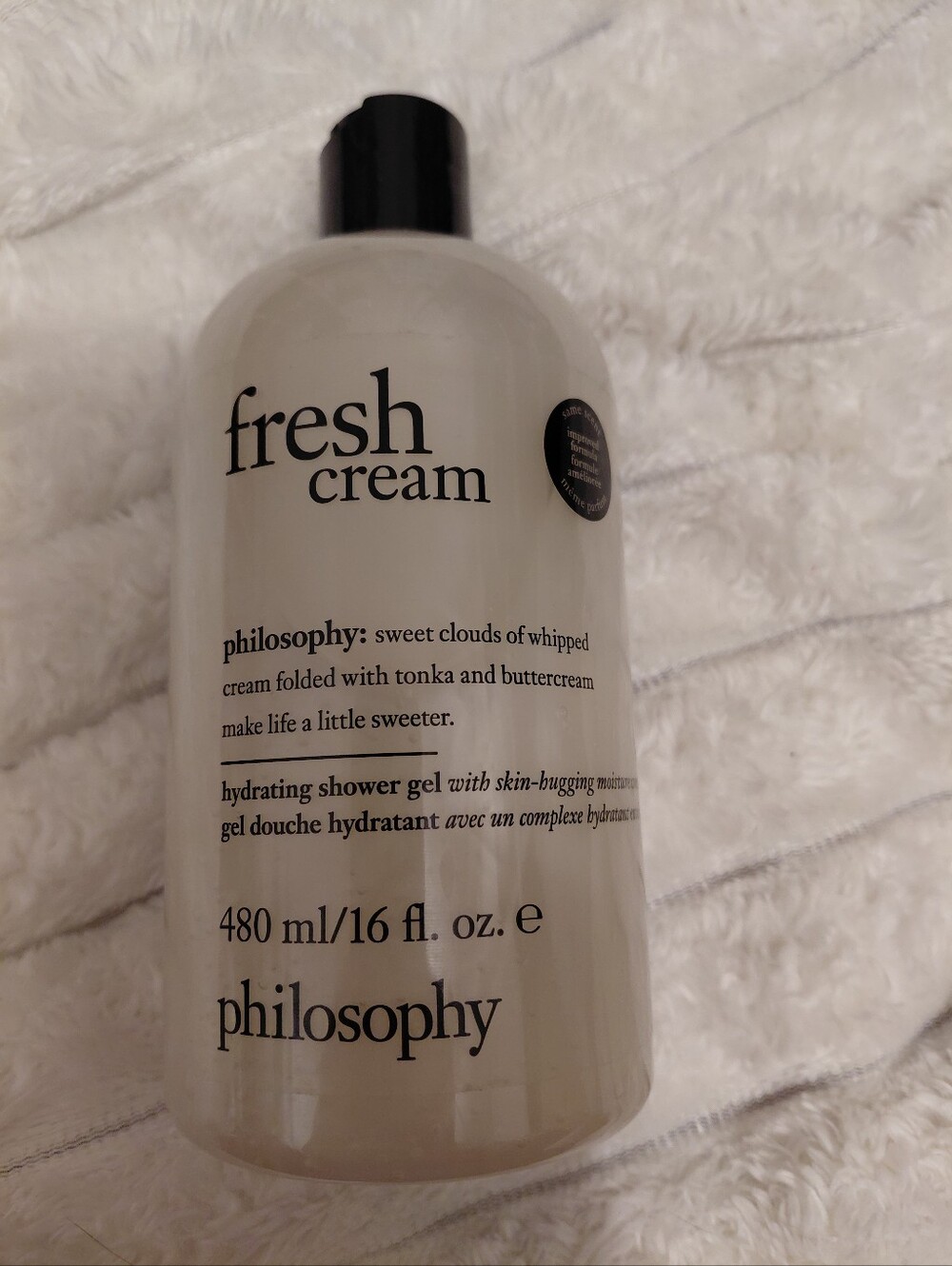 16 Oz Fresh Cream Philosophy Shower Gel & Bubble Bath